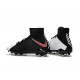 Nike Hypervenom Phantom 3 DF Men Firm-Ground Soccer Boots Black White