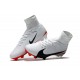 Top Nike Mercurial Superfly 5 FG Football Boot White Black Red