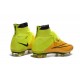 Nike Mercurial Superfly FG ACC New Shoes Leather Yellow Volt