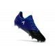 New adidas Ace 17.1 Leather FG Football Boots - Black Blue White