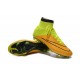Nike Mercurial Superfly FG ACC New Shoes Leather Yellow Volt