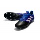 New adidas Ace 17.1 Leather FG Football Boots - Black Blue White