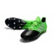 New adidas Ace 17.1 Leather FG Football Boots - Green Black Silver