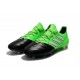 New adidas Ace 17.1 Leather FG Football Boots - Green Black Silver