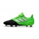 New adidas Ace 17.1 Leather FG Football Boots - Green Black Silver