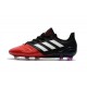 New adidas Ace 17.1 Leather FG Football Boots - Black Red White