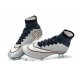 Nike Mercurial Superfly FG ACC CR7 Silver White Black New Shoes