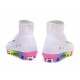 Nike Mercurial Superfly V FG Mens Firm Ground Cleats White Colorful
