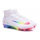 Nike Mercurial Superfly V FG Mens Firm Ground Cleats White Colorful
