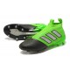 Mens adidas ACE 17+ Purecontrol FG 2017 Soccer Cleats Green Black Silver