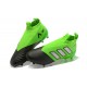 Mens adidas ACE 17+ Purecontrol FG 2017 Soccer Cleats Green Black Silver