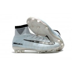 Nike Mercurial Superfly V CR7 FG Crsitano Ronaldo White Black Cleats