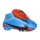 Nike Mercurial Superfly V FG Mens Firm Ground Cleats Blue Black Red