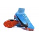 Nike Mercurial Superfly V FG Mens Firm Ground Cleats Blue Black Red