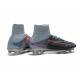 Nike Mercurial Superfly V FG Mens Firm Ground Cleats Grey Orange Black