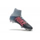 Nike Mercurial Superfly V FG Mens Firm Ground Cleats Grey Orange Black