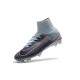 Nike Mercurial Superfly V FG Mens Firm Ground Cleats Grey Orange Black