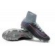 Nike Mercurial Superfly V FG Mens Firm Ground Cleats Grey Orange Black