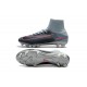 Nike Mercurial Superfly V FG Mens Firm Ground Cleats Grey Orange Black