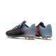 Nike New Mercurial Vapor XI FG ACC Soccer Shoes Black Grey Orange