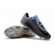 Nike New Mercurial Vapor XI FG ACC Soccer Shoes Black Grey Orange