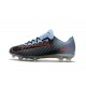 Nike New Mercurial Vapor XI FG ACC Soccer Shoes Black Grey Orange