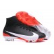 Nike Mercurial Superfly V FG Mens Firm Ground Cleats Black White