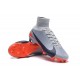 Nike Mercurial Superfly 5 FG New Football Boots Grey Black