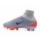 Nike Mercurial Superfly 5 FG New Football Boots Grey Black