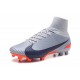 Nike Mercurial Superfly 5 FG New Football Boots Grey Black