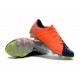 Nike 2017 Hypervenom Phantom III FG Firm Ground Low-cut Boots Orange Blue Silver