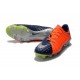 Nike 2017 Hypervenom Phantom III FG Firm Ground Low-cut Boots Orange Blue Silver