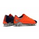 Nike 2017 Hypervenom Phantom III FG Firm Ground Low-cut Boots Orange Blue Silver