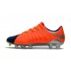 Nike 2017 Hypervenom Phantom III FG Firm Ground Low-cut Boots Orange Blue Silver