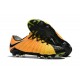Nike 2017 Hypervenom Phantom III FG Firm Ground Low-cut Boots Yellow Black Silver