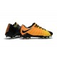 Nike 2017 Hypervenom Phantom III FG Firm Ground Low-cut Boots Yellow Black Silver