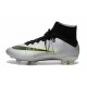 Nike Mercurial Superfly FG ACC New Shoes Silver Black Green