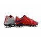 Nike 2017 Hypervenom Phantom III FG Firm Ground Low-cut Boots Red Grey
