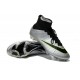 Nike Mercurial Superfly FG ACC New Shoes Silver Black Green