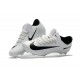 Nike New Mercurial Vapor XI FG ACC Soccer Shoes White Black