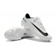 Nike New Mercurial Vapor XI FG ACC Soccer Shoes White Black