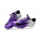 Nike New Mercurial Vapor XI FG ACC Soccer Shoes White Purple