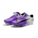 Nike New Mercurial Vapor XI FG ACC Soccer Shoes White Purple