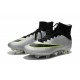 Nike Mercurial Superfly FG ACC New Shoes Silver Black Green