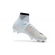 Nike Mercurial Superfly 5 CR7 FG New Football Boots White Blue Tint