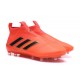 Mens adidas ACE 17+ Purecontrol FG 2017 Soccer Cleats Orange Black