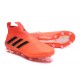 Mens adidas ACE 17+ Purecontrol FG 2017 Soccer Cleats Orange Black