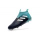 Mens adidas ACE 17+ Purecontrol FG 2017 Soccer Cleats Black Blue White