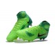 Nike Magista Obra 2 FG High Top Soccer Boots Green Blue