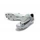 Nike Cristiano Ronaldo Mercurial Vapor XI CR7 FG ACC Soccer Shoes White Black
